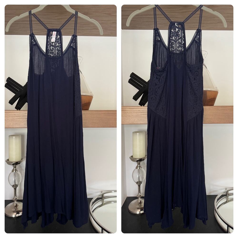 Xhilaration Boho Dress in Navy